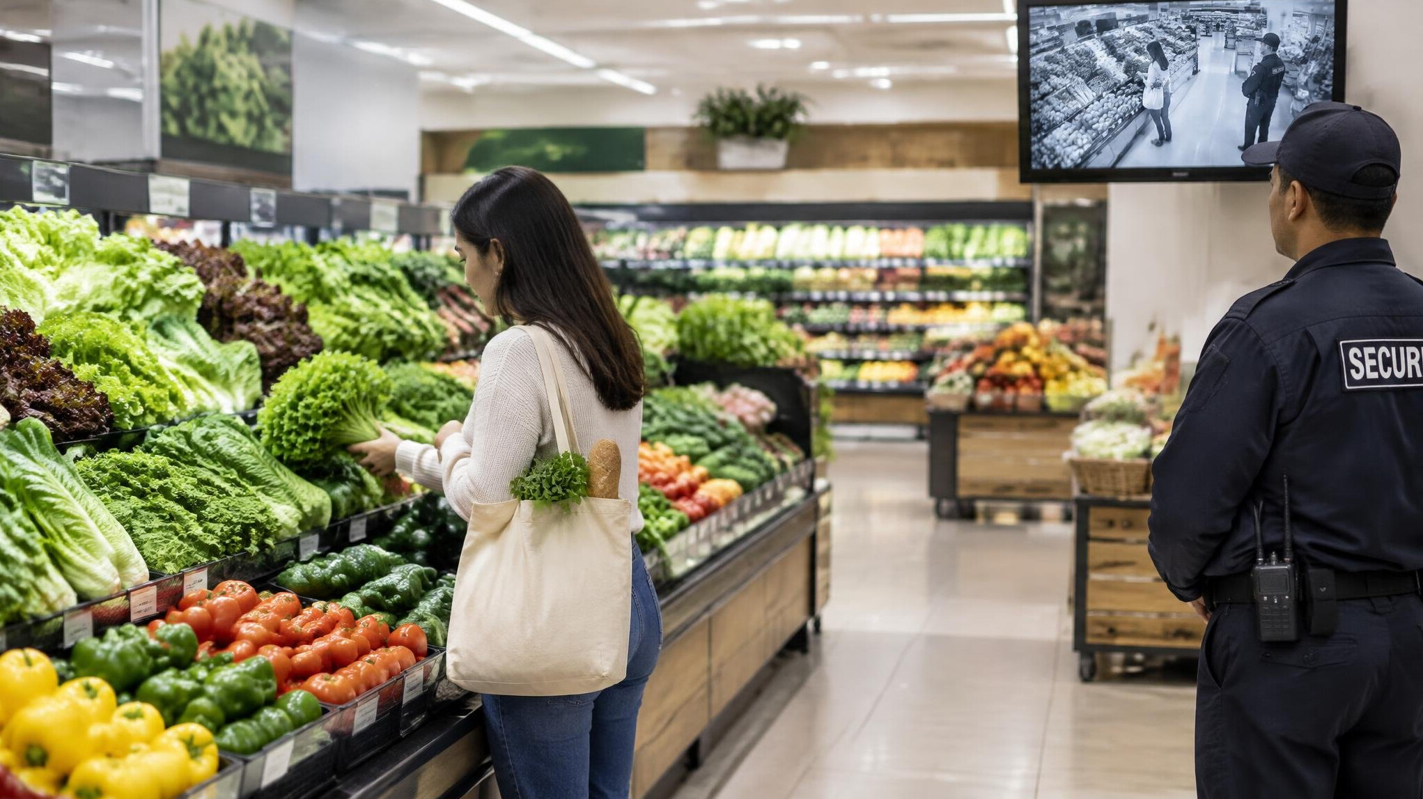 fresh produce section